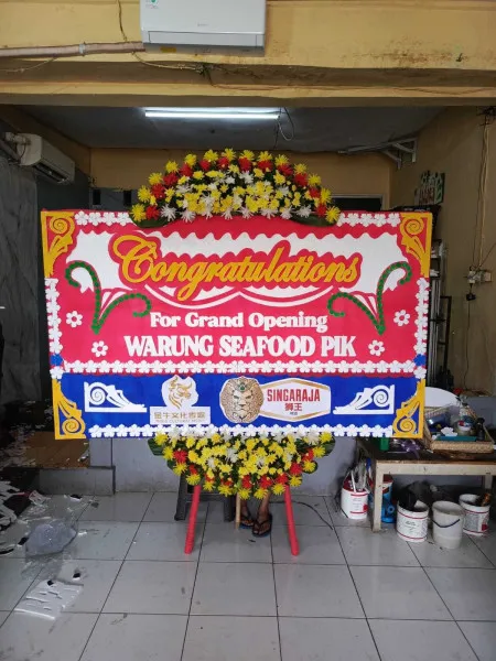 Papan Bunga Ucapan Selamat Cigugur